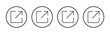 © avaicon - External link icon vector. link sign and symbol. hyperlink symbol