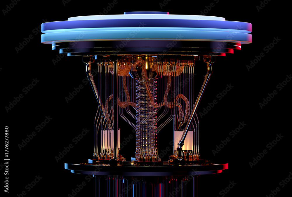 Quantum computer cryostat with superconducting processor technology ...