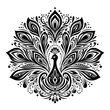 © Pak bambang - Elegant peacock illustration for textile design, invitations, and branding with a luxurious, sophisticated style
