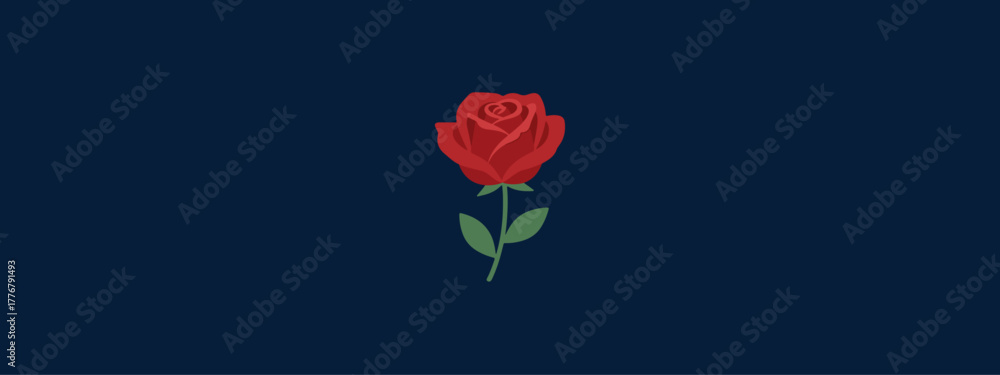 Graphic Red Roz Red rose vector graphic design. Download it now in high resolution ...