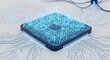 © Rafael - Digital Blueprint: The core of modern technology, a central processing unit (CPU) is visualized with glowing blue circuits, symbolizing the intricate world of processing and artificial intelligence.
