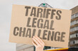 © AndriiKoval - 'Tariffs Legal Challenge' Legal challenges target tariffs imposed under the International Emergency Economic Powers Act. LEGAL. CHALLENGE. TARIFFS. IEEPA. TRADE.