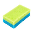 © Samoresh - A rectangular cleaning sponge isolated on white or transparent background