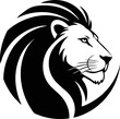 © Adhi_sayuti - lion head vector silhouette