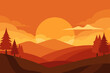 © Partho - Autumn Sunset Glow