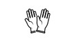 © ariss - Pair of protective gloves icon illustration