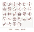© Ehtisham - 28 High Resolution Vector Icons for Transfer in Pixel Optimized Bold Line Format