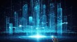 © Mr - Experience the future with this stunning digital city, showcasing advanced technology and innovative urban planning for a vibrant, connected world with smart solutions