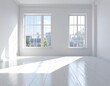 © armanda - Empty Bright Room with Windows.
