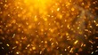 © Kuma - Golden confetti falling gracefully against a warm abstract background, evoking celebration.