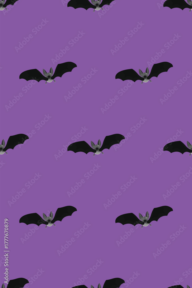 Halloween Pattern Design | Spooky Seamless Illustration