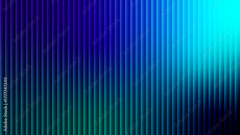 glass ripple texture with blue gradient background and vertical reeded ...