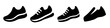 © DOBRYI VECHIR STUDYA - Sneakers icon. Running shoes icon