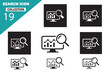 © Md - Data Analysis Search Icon Collection