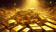 © Leanne - golden ingots background gold bullion