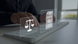 © Mer_Studio - Regulations, law, standards and requirements.Law regulation and compliance rules on virtual screen.Quality assurance,guarantee, standards, certification and standardization.