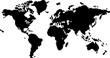 © Christos Georghiou - A world map in a pixel art style. 168 squares wide by 89 high