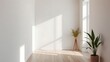 © Haru - A corner of a modern interior with simple, clean decoration.
