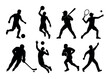 © Igor - Silhouettes of diverse athletes engaged in various sports activities