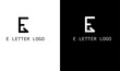 © muhammad - E brand logo, e company logo
