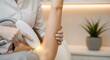 © AlfaSmart - Skin care treatment with modern laser technology in beauty clinic setting for hair removal