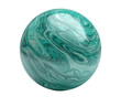 © Kazi - Marbled Teal Sphere isolated on a transparent background