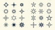 © Muginandaru - Collection of Star Shapes in Various Designs Versatile Elements for Decorative and Design Applications