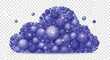 © Shura - Cloud of innovation: a cloud made of multiple spheres, offering a visual representation of digital innovation and connectivity.