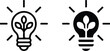 © Ammara - light bulb eco leaf icon set vector illustration design