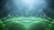 © venusvi - Abstract green digital landscape with glowing connections, creating a futuristic visual representation of technology and innovation.