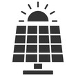 © RiskiAyu - Solar Panel Glyph Icon