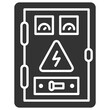 © RiskiAyu - Electrical Controlling Glyph Icon