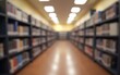 © James - Abstract blurred public library interior space. blurry room with bookshelves by defocused effect. use for background or backdrop in business or education concepts. High quality