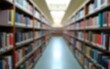 © David - Abstract blurred public library interior space. blurry room with bookshelves by defocused effect. use for background or backdrop in business or education concepts. High quality