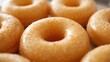© TheWaterMeloonProjec - Close-up of palm sugar donuts with a glistening glaze, showcasing texture and softness, fiber-dense choice