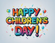 © SKN Keerthi - Happy children's day title