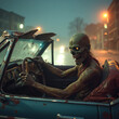 © RATOCA - Creepy dead man driving