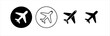 © Vector 4 You - Airplane and Flight Icons Set - Travel and Airport Vector