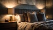 © pima - Luxury bedroom interior design offers a soothing and relaxing atmosphere, perfect for real estate marketing, hotel promotions, or interior design portfolios.