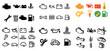 © apps - Automotive warning and maintenance icon collection