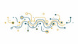 © GeminiRD - Abstract Digital Circuit Background. Flowing Network Connectivity Graphic with Modern Nodes.