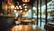 © Andrii - Vintage Filter For Blurred And Defocused Restaurant And Coffee Interior, Creating An Abstract And Atmospheric Ambiance. Perfect For Retro Theme.