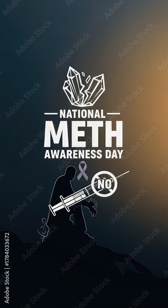 National Meth Awareness Day: Promoting vital prevention. An image ...