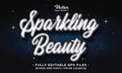 © Axelzonecreative - sparkling beauty text effect editable eps cc