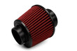 © PNG Kingdom  - Red conical performance air filter for automotive engine tuning, enhancing vehicle power and efficiency, transparent background