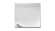© Pankaj Kumar - White post it with shadow on transparent background, png image