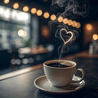 © sawera - a cup of coffee on the table