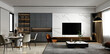 © murattellioglu - 3d render of modern working office room
