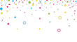 © MumarProject - Festive background with colorful confetti for birthdays and celebrations with happy atmosphere
