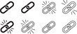 © MiT - Collection of chain link icons in different styles